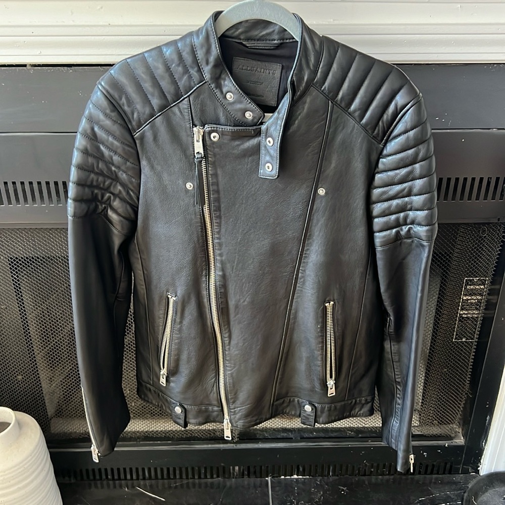 All Saints Leather Jacket